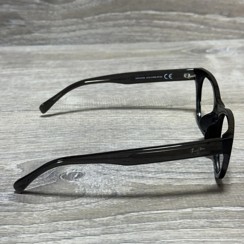 Maui Jim Capri Optical Eyeglass Frames Black 51-21-145 MJ820 02N Made in Italy‎